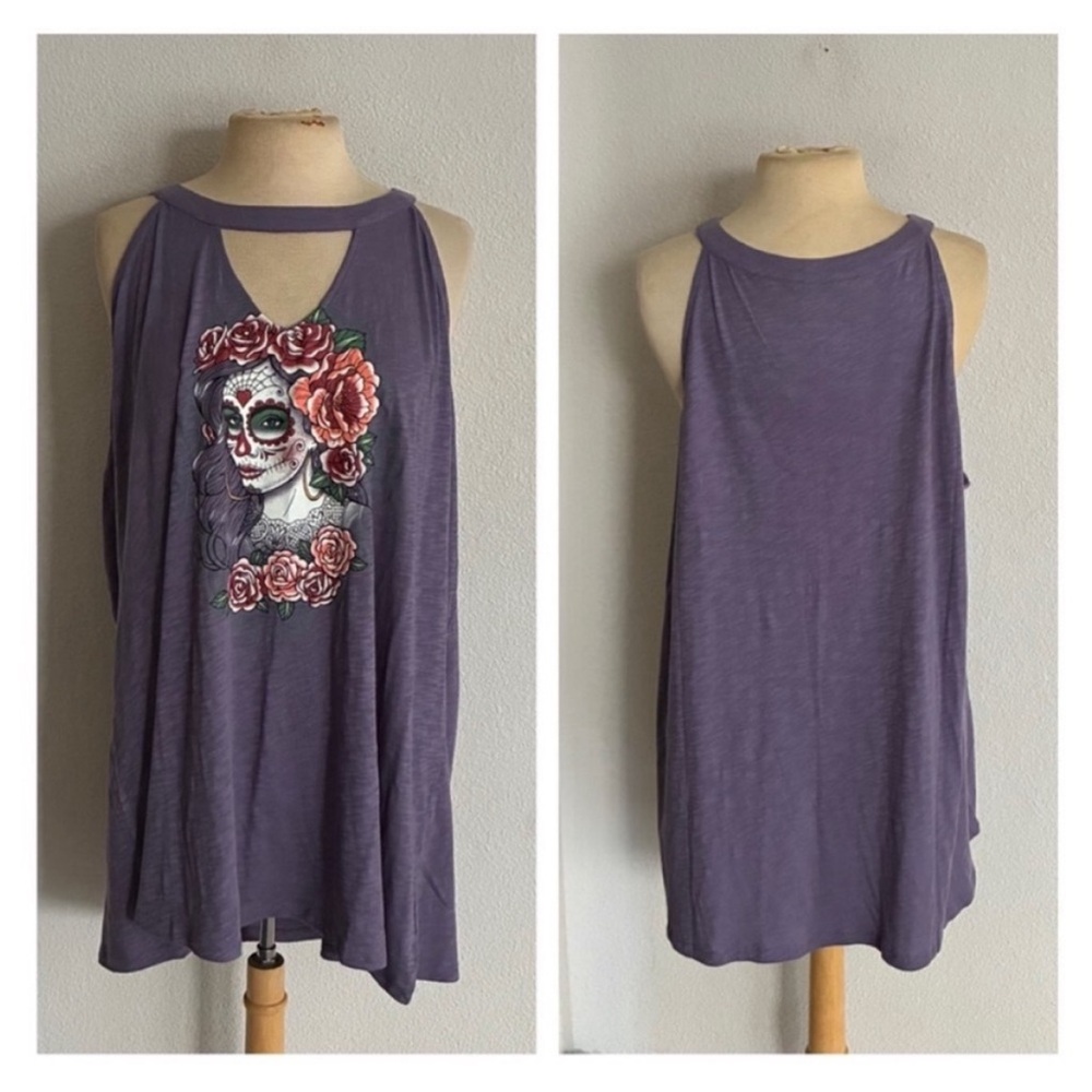 Torrid purple tank